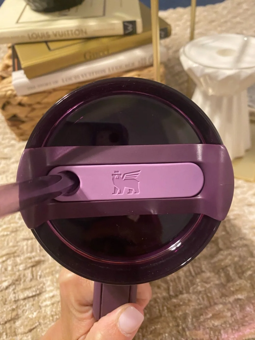 Stanley Plum/Deep Purple Insulated Quencher Tumbler with Handle - Picture 6 of 6